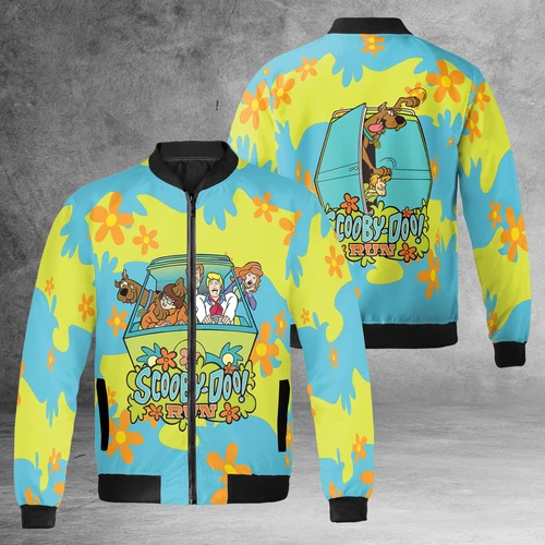 Scooby Doo Run Scooby Doo Friends On Mystery Machine Jacket