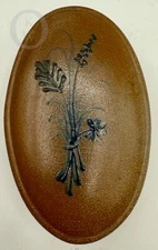 Ethan Allen*Oval Trinket Box*made by: Rowe Pottery*24280A S225
