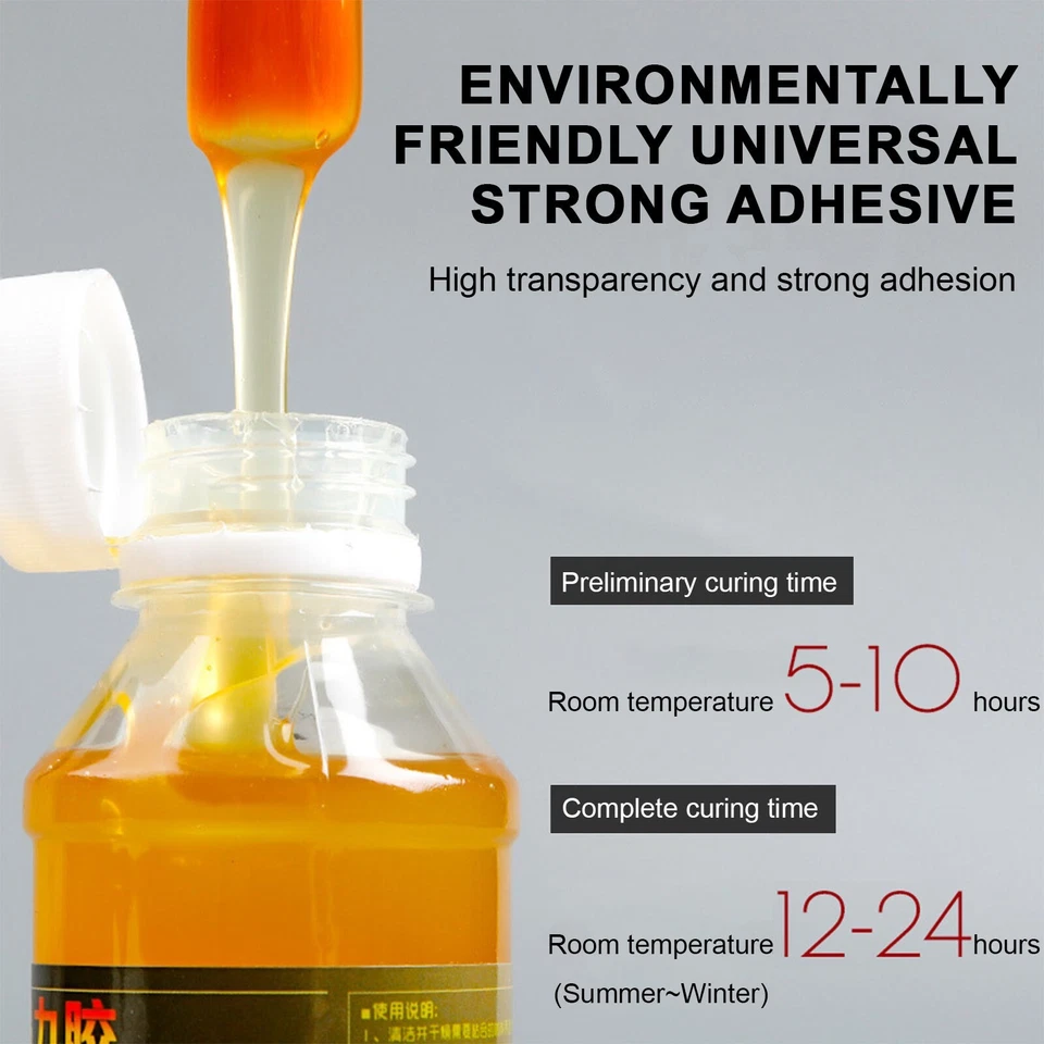 Car Roof Liner Repair Glue 100ml Heavy Headliner Adhesive Fast Dry Glue Liquid - Image 3 of 4