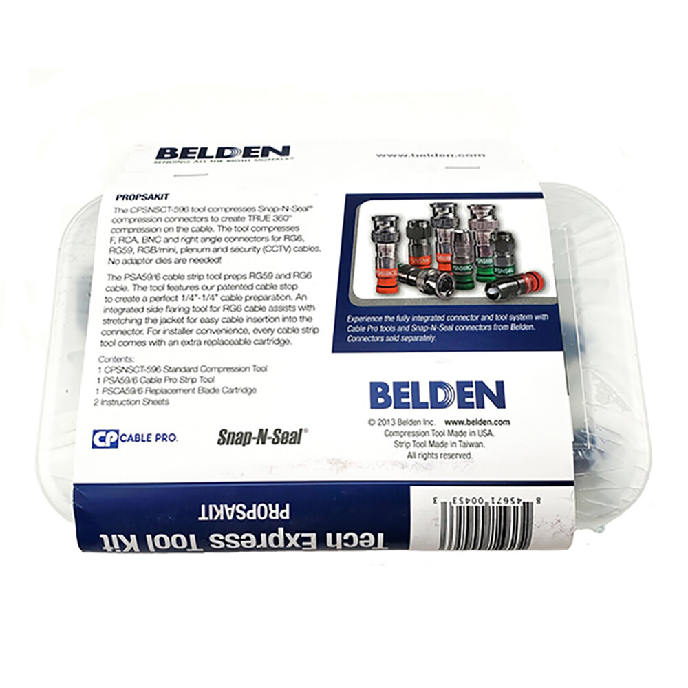 Belden Tech Express Tool Kit PROPSAKIT Snap-n-Seal | eBay