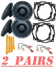 Cerwin Vega XED62 300 Watt 6.5" Front/Rear Car Speakers for 2011-2015 Kia Optima