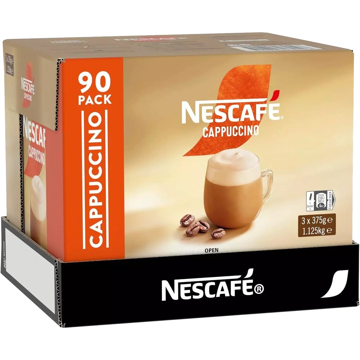 Nescafe Instant Coffee Stick Creamy & Frothy Cappuccino 90 x 12.5g