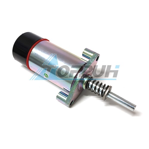 Solenoide de cierre de combustible 12V 125-5773 para motor CAT 3204 3304 3304B 3306 3306B - Imagen 2 de 6