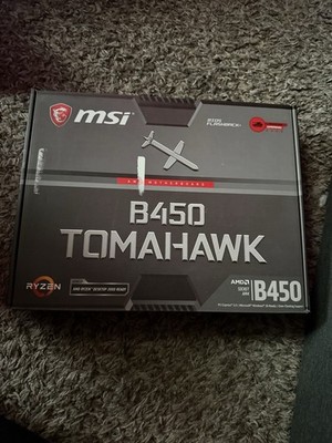 MSI B450 TOMAHAWK AMD AM4 ATX DDR4 Gaming Motherboard w/ BIOS Flashback