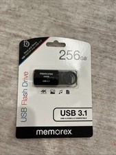 Memorex 256 GB USB 3.1 Flash Drive- Black