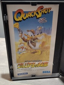 SEGA MEGADRIVE MEGA DRIVE MD  QUACKSHOT The Treasure of Georgia Japanese CIB
