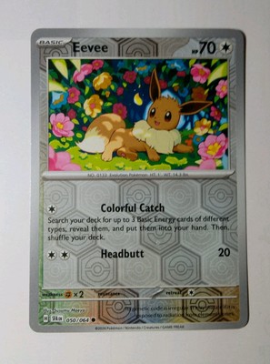 Eevee 050/064 NM EN Pokemon TCG Shrouded Fable Reverse-Holo