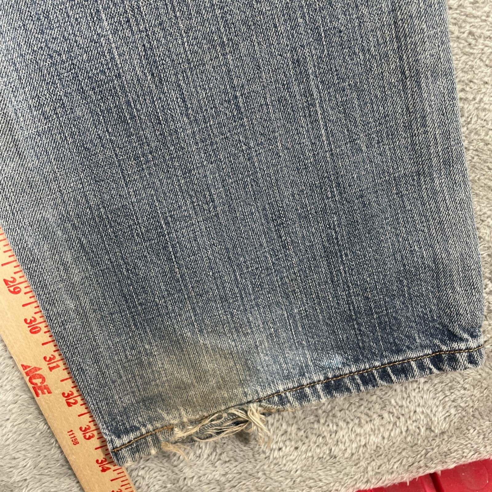 Levi's 559 Relaxed Straight Jeans Mens 36x34 Blue Denim Baggy Y2K Skater
