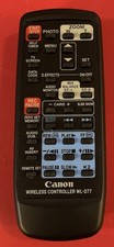 CANON WL-D77 CAMCORDER REMOTE CONTROL ZR25MC ZR30MC ZR45MC ZR50MC ELURA 40MC 50