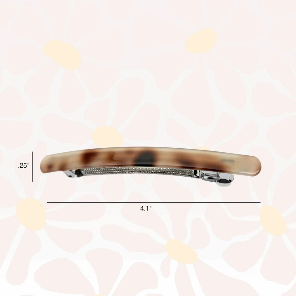 2 Scunci x Kelsey Anderson Classic Tortoiseshell Print Barrettes, Multicolor - Image 2 of 4