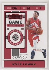 2019-20 Panini Contenders Game Ticket Red Kyle Lowry #66 00e8