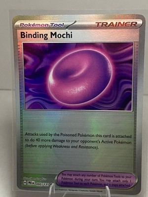 Binding Mochi (Poke Ball Pattern) 095/131 Uncommon Prismatic Evolutions Holo NM