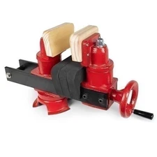 StewMac Guitar Repair Vise with Neck Protectors 3-Pack – 360° Rotating Swivel...