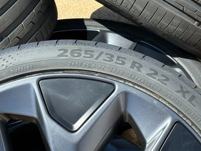4 NEW 2026 Tesla Model X 22” Machina Wheels (NO CAPS) Rims