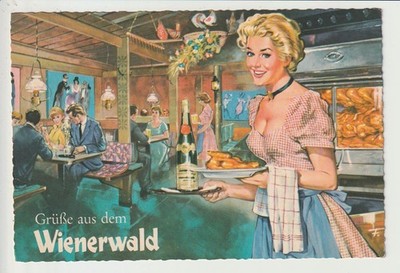 AK  Reklame / Werbung  Wienerwald - Gaststätten     alt !!