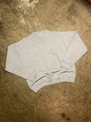 Vintage Fruit of the Loom Best Heather Grey BoxyCrewneck Sweatshirt