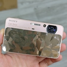 Sony Cyber-Shot DSC-T110D Digital Camera 16.1MP 5x Zoom Touch Screen Gold