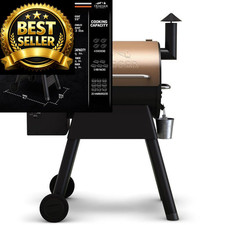 Traeger Grills Pro 22 Wood Pellet Grill & Smoker, Electric Large, Bronze