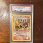 2000 Pokémon Gym Challenge Blaine's Charizard 2/132 Holo Rare PSA 7 English