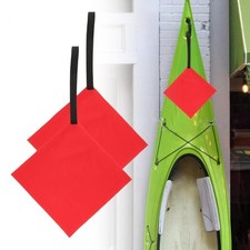 Kayak Tow Flag Warning Flags Red Kayak Flag for Marine Boat Yacht Dinghy