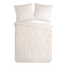 Pure Microfaser Bettwäsche 155 X 220 cm + 1- 80 X 80 cm Elegance luxury stitchin