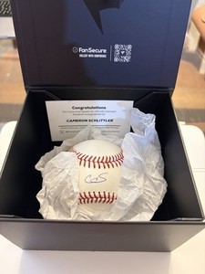 2026 Fanatics Under Wraps Autographed MLB Baseball Cam Schlittler