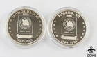 Lot of 2: 1992-1993 US League of Postmasters Silver 1oz Rounds, Hawaii & Arizona