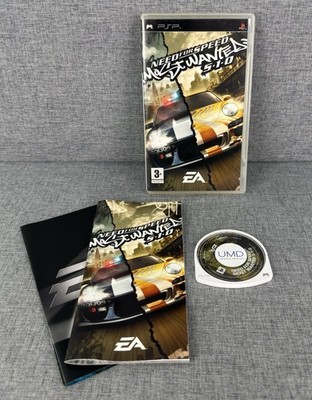 Need for Speed Most Wanted 5-1-0 PSP komplettes Handbuch getestet PSP UMD