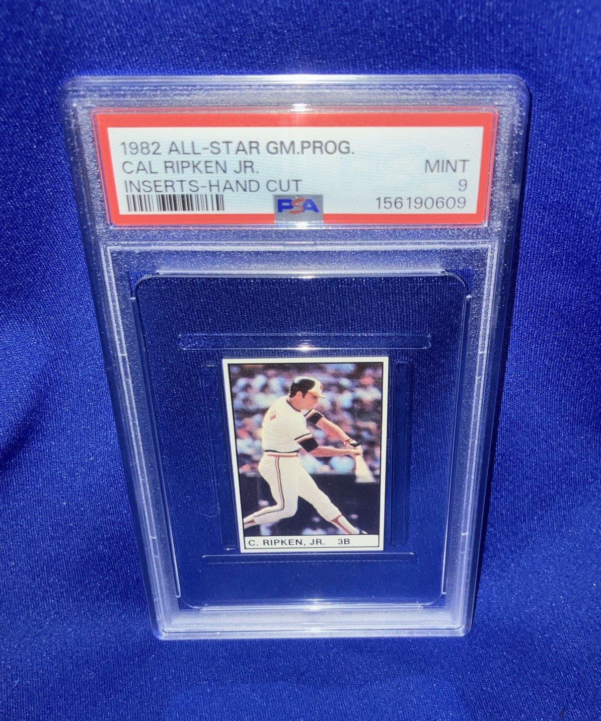 1982 Cal Ripken Jr. PSA 9 w/10^ RC Rarest v Topps Traded Game Insert Rookie Card