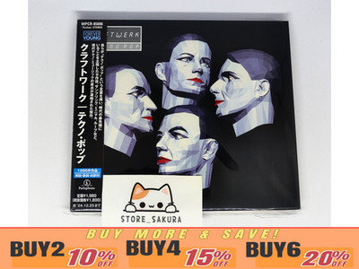 Kraftwerk Techno Pop From Japan NEW CD 7tracks
