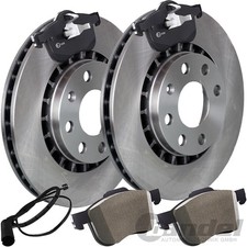 BREMSSCHEIBEN 300mm + BELÄGE + WARNKONTAKT VORNE für MERCEDES W639 VITO VIANO