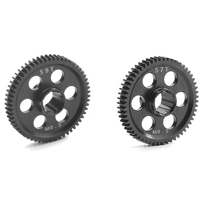 Per ARRMA 1/18 Granito Grom RC Ingranaggio Acciaio M0.5 55T/59T