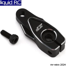 JConcepts 5270-2 RC10b7 16.5mm Aluminum Clamping Servo Horn (Black)