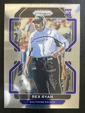 Rex Ryan 2021 Panini Prizm Football Rookie Card Baltimore Ravens #289