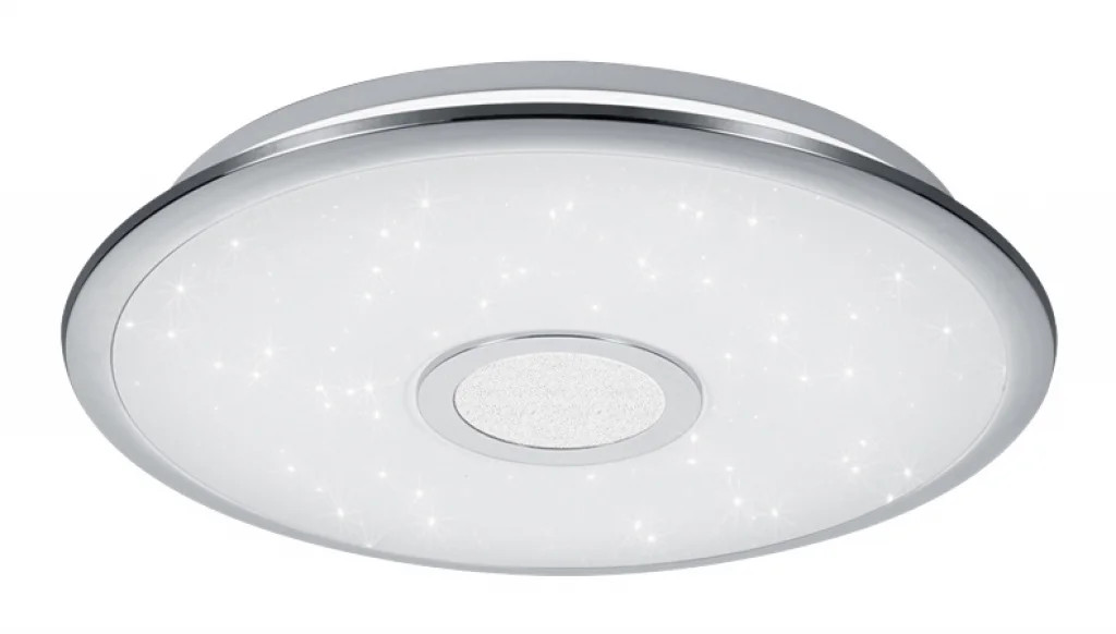 Ceiling Light Silver Osaka LED Chrome 420mm CCT Trio 678713006