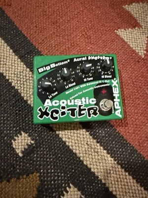 Aphex Acoustic Xciter Model 1401 Big Bottom Aural Exciter Di Guitar Effect Pedal