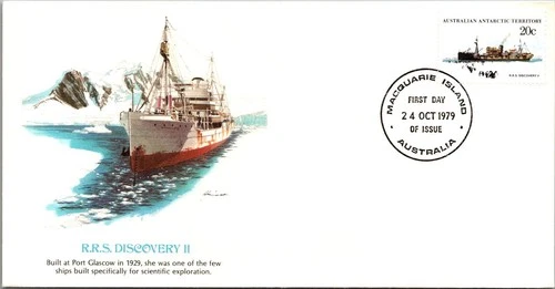 Australia FDC 1980 RRS Discovery II / Fleetwood - Macquarie Island - J26318