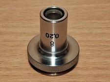 Objective Lens for microscope LOMO 8x 0.20 USSR (#811159)