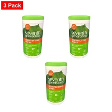 Seventh Generation Disinfecting Wipes - 70 Ct - 3 Pack