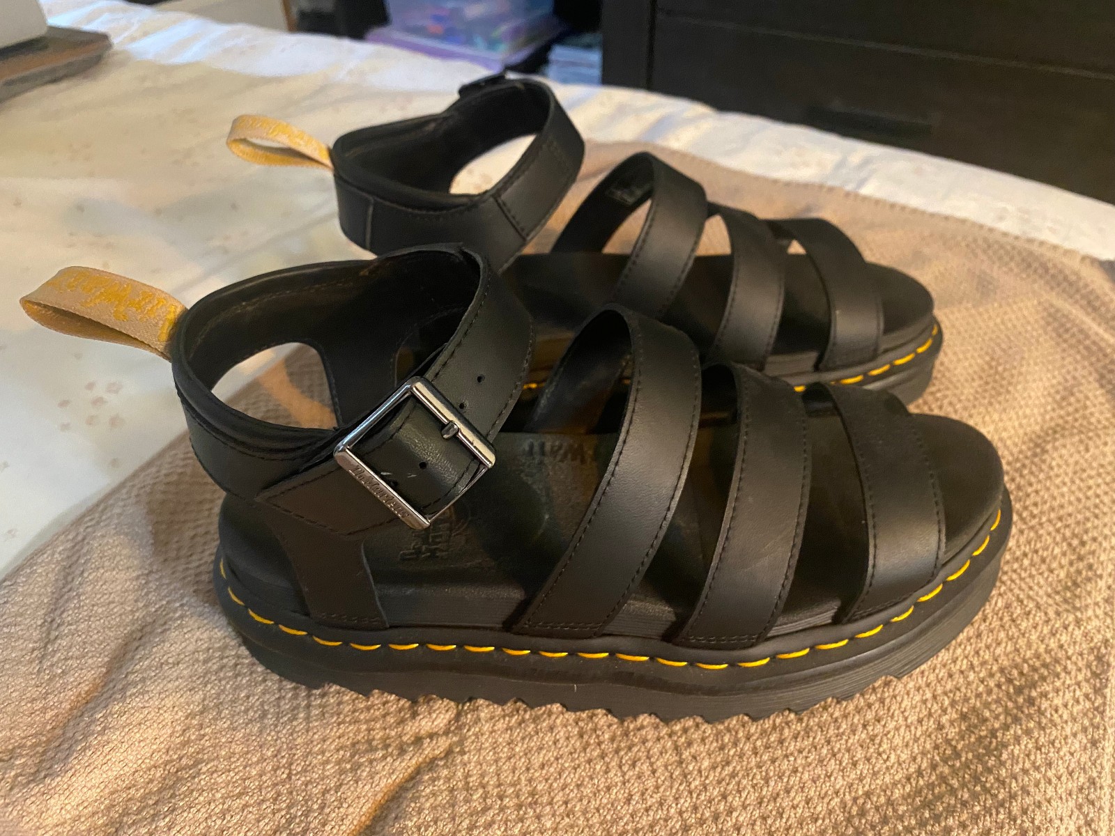 Dr. Martens Vegan Blaire Women's Felix Gladiator Sand… - Gem