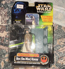 Kenner Star Wars Power of the Force Obi-Wan Kenobi Electronic Power F X