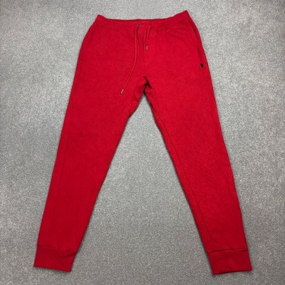 Polo Ralph Lauren Trainingshose Erwachsene Small rot klassisches Logo Sport Jogginghose Herren*