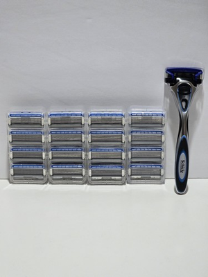 #ad 17 Schick Hydro 5 Cartridges Unboxed 1 Schick Hydro 5 Metal Handle $32.00