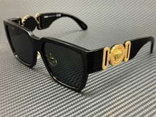 VERSACE VE4483D GB1 87 Black Grey Men's 57 mm Sunglasses