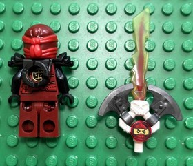 LEGO Ninjago Kai Hands of Time dual sided head minifigure 70627 njo0277