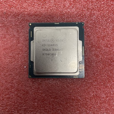 Intel Xeon E3-1240 V5 SR2LD FCLGA1151 4C/8T 3.50GHz 8MB CPU (C008)