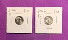 2026 P & D Emerging Liberty Dimes "BU"  In Coin Flips! **FREE SHIPPING**#wj522