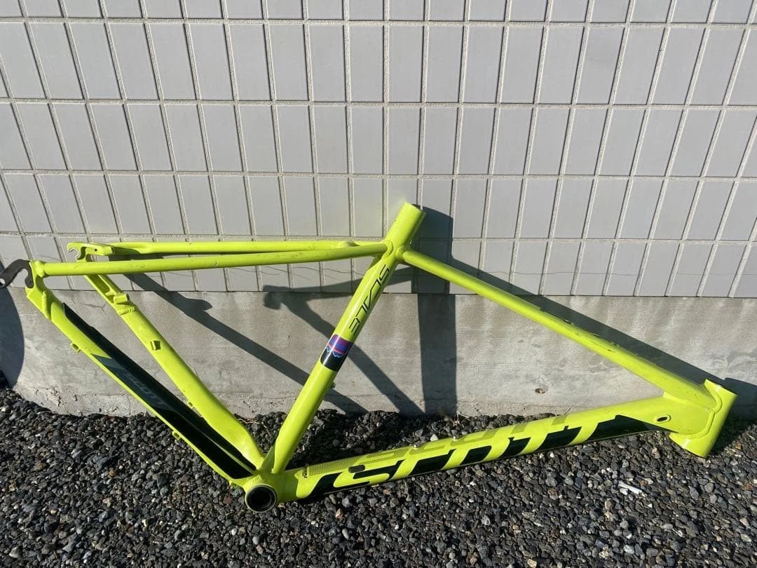 SCOTT マウンテンバイクフレーム 1908 イエロー SCOTT マウンテンバイクフレーム 1908 イエロー 【公式通販】