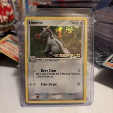 Linoone 34/106 - ex Emerald Stamped Reverse Holo Pokemon TCG LP Yuka Morii on eBay