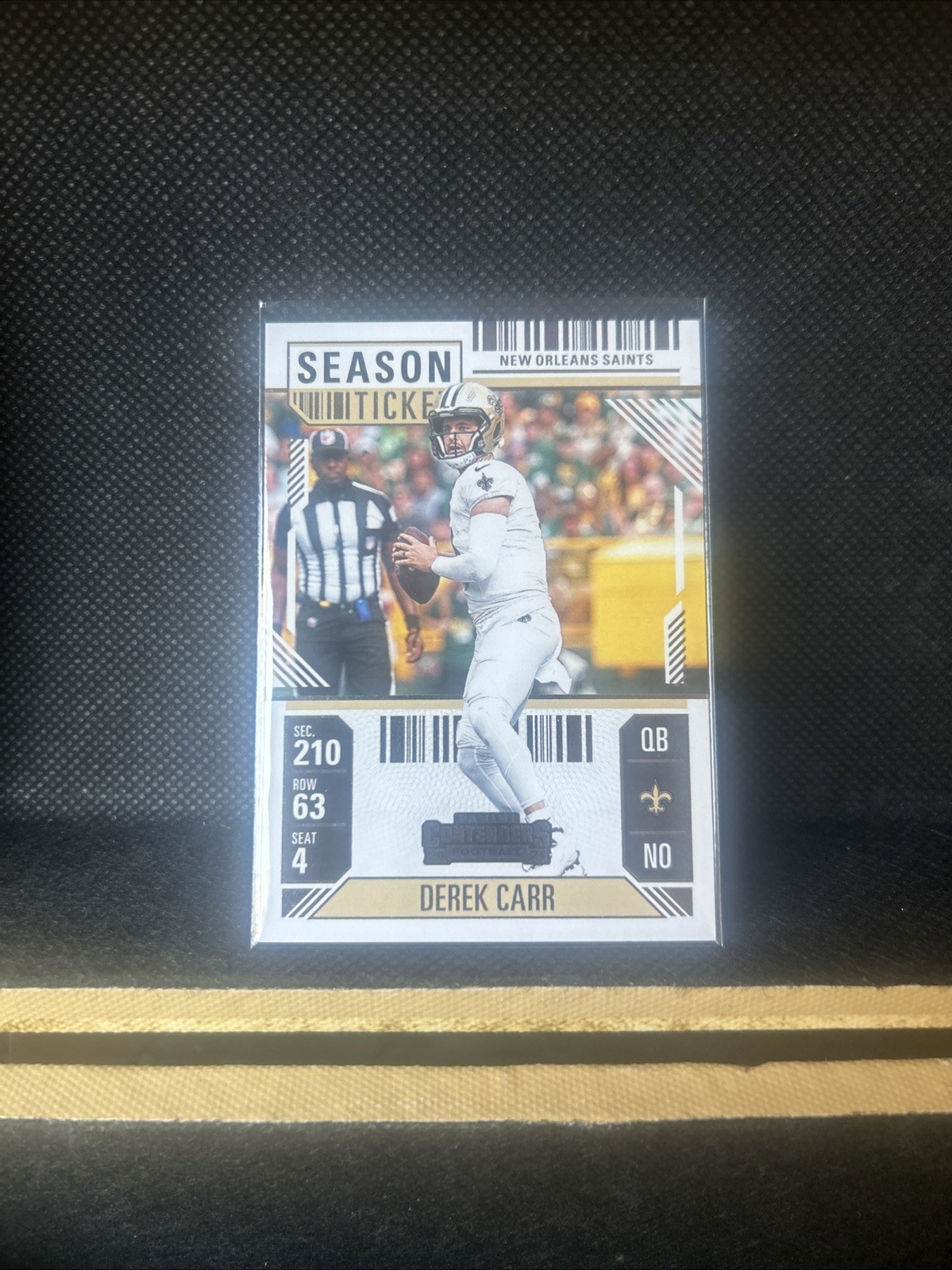 2024 Panini Contenders - Season Ticket Derek Carr #72 Retail